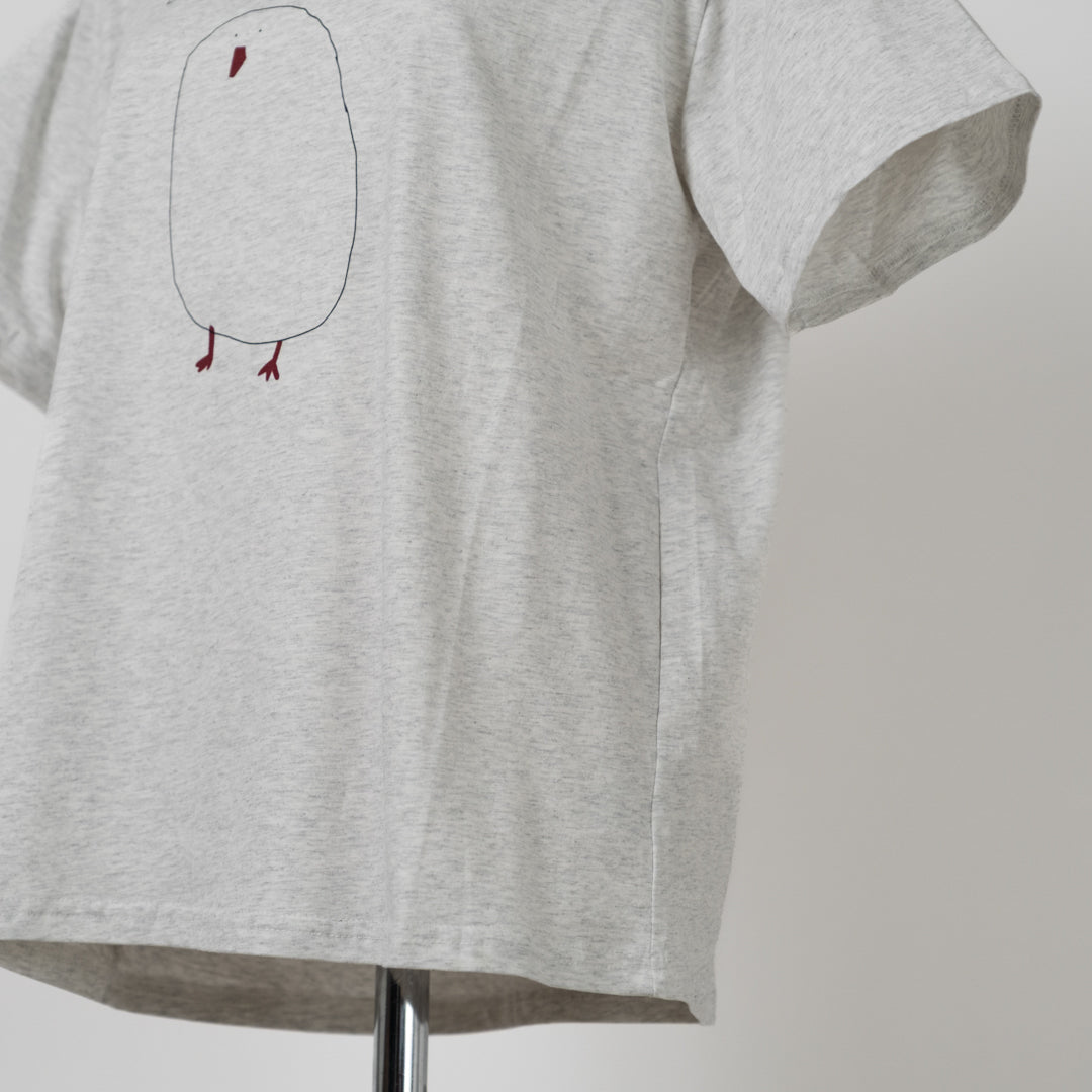 落書きアヒルTシャツ (10045868802180)