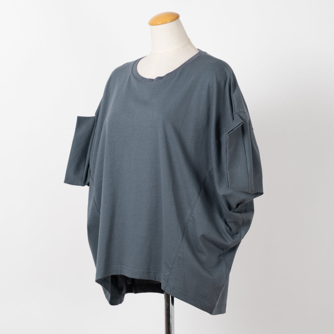 袖切替変形プルオーバー (10053815566468)