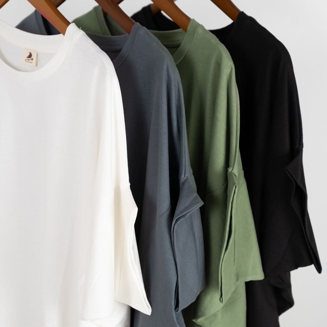 袖切替変形プルオーバー (10053815566468)