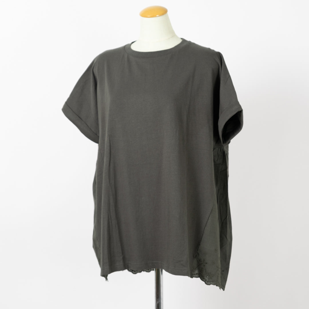 スカラップレース切替Aラインプルオーバー (10055127793796)