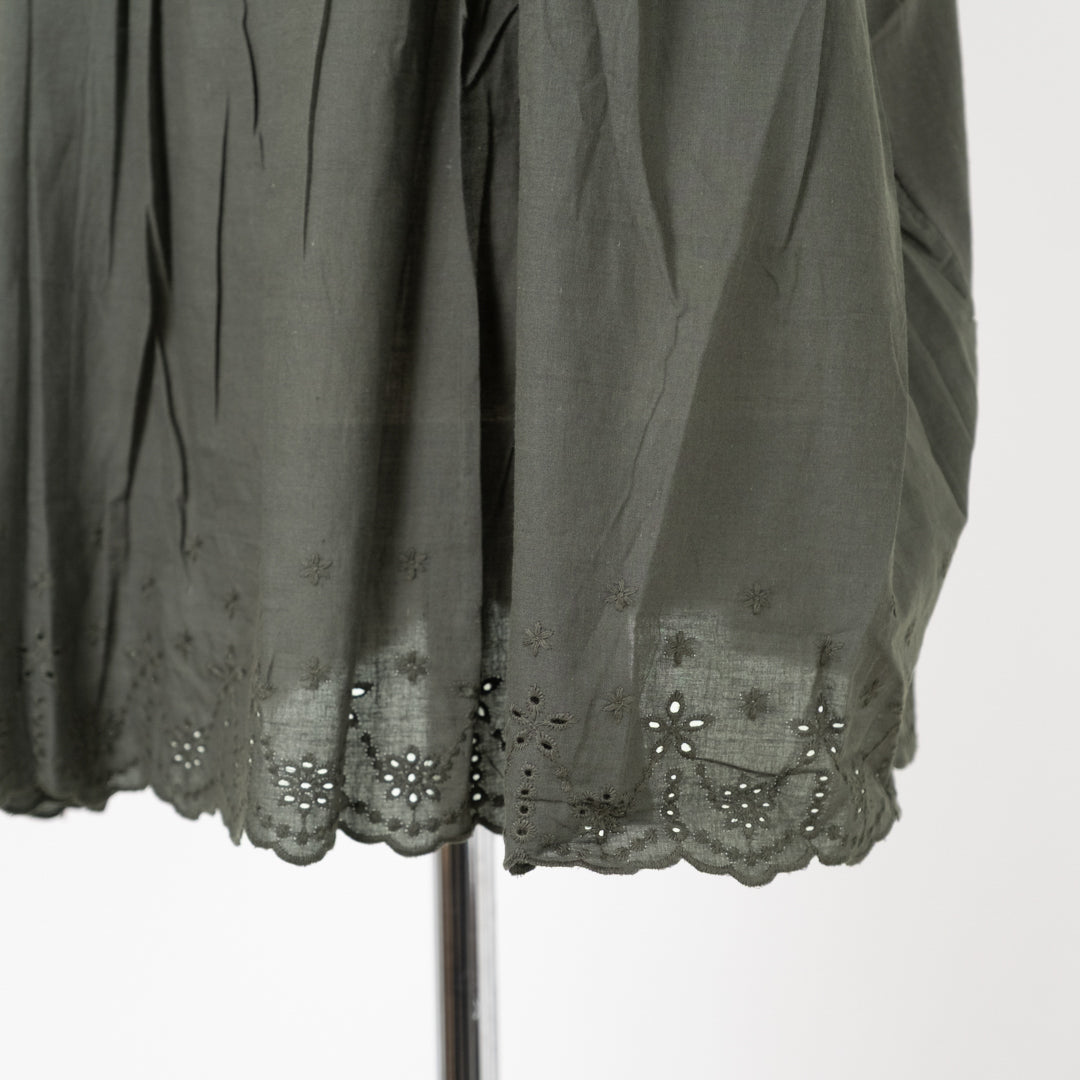 スカラップレース切替Aラインプルオーバー (10055127793796)