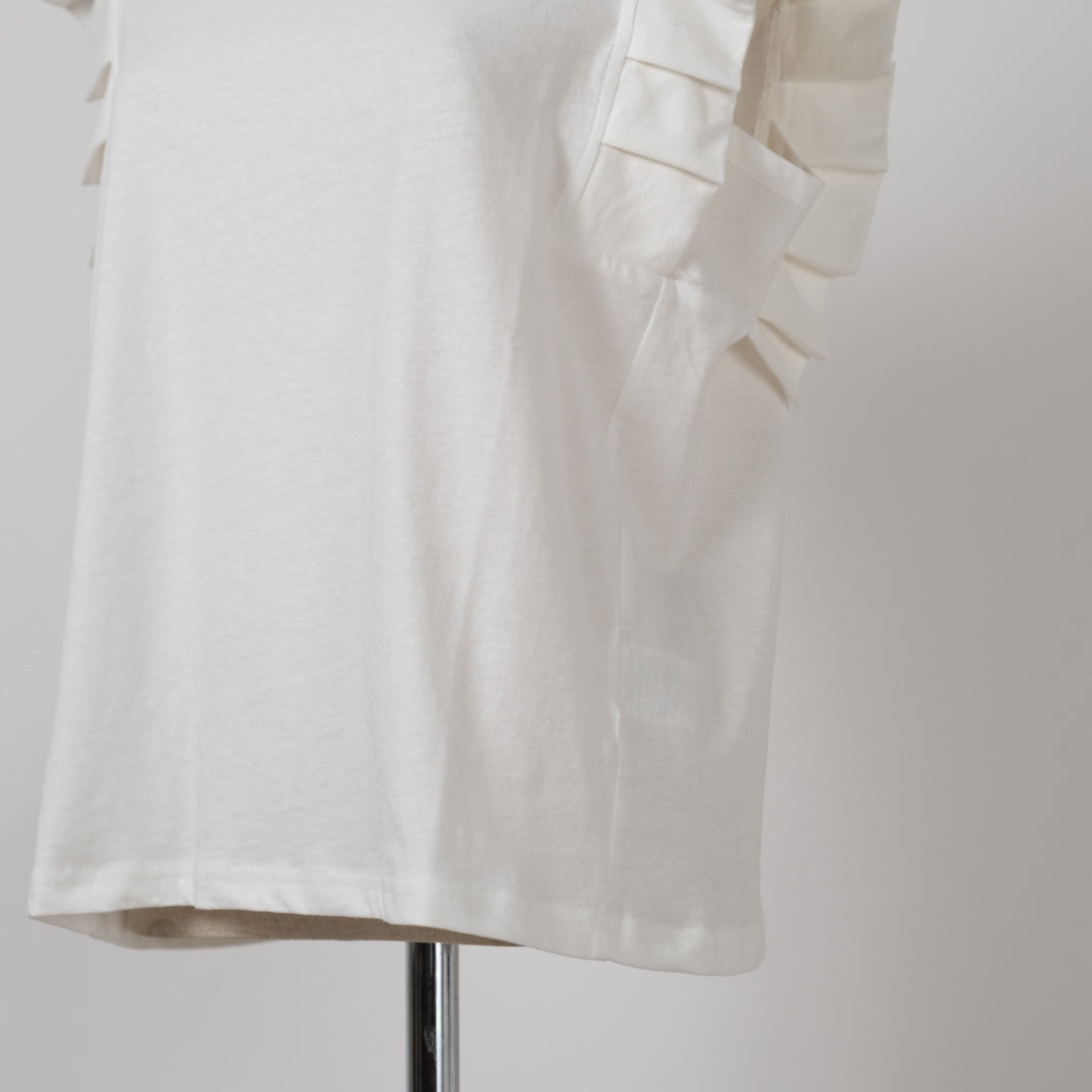 プリーツ袖タンクトップ (10055153811588)