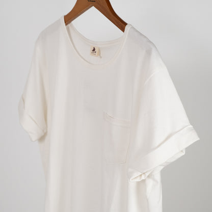 クルー裾ラウンドTシャツ (10055144538244)