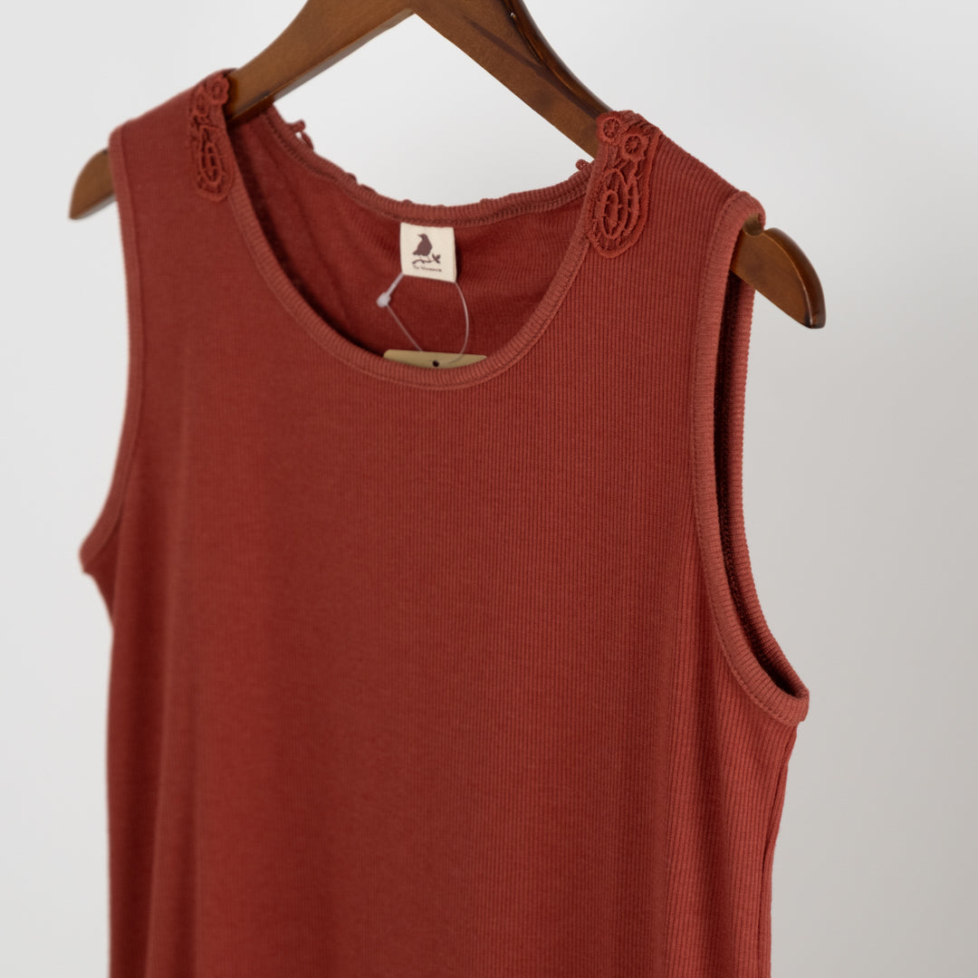 backレースリブタンクトップ (10055174291588)