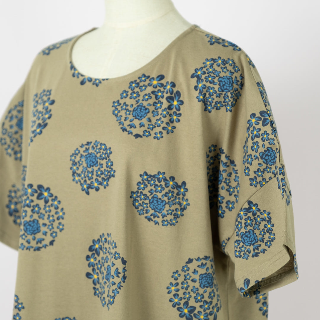 アガパンサススラブ天竺Tシャツ (10060196413572)