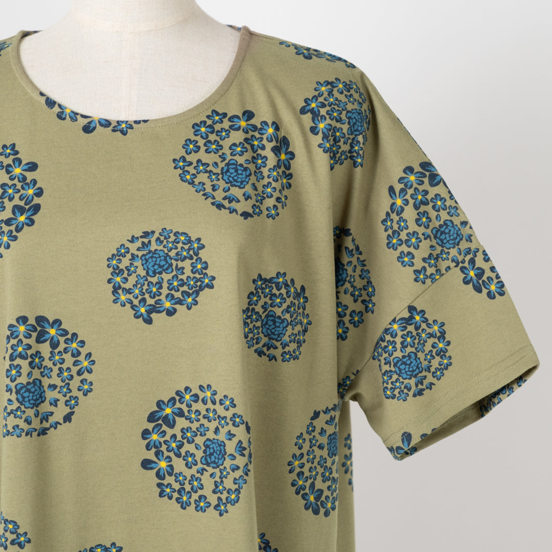 アガパンサススラブ天竺Tシャツ (10060196413572)