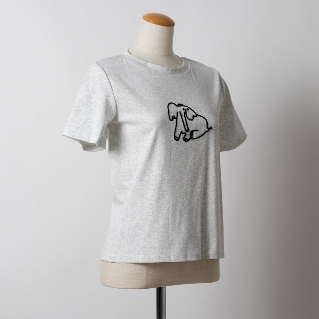 らくがきゾウさんTシャツ (10057454387332)