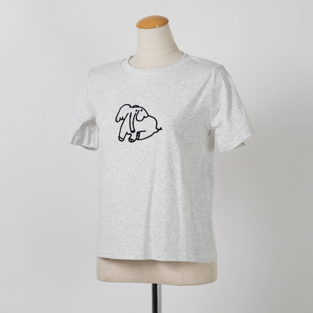 らくがきゾウさんTシャツ (10057454387332)
