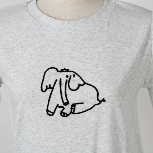 らくがきゾウさんTシャツ (10057454387332)