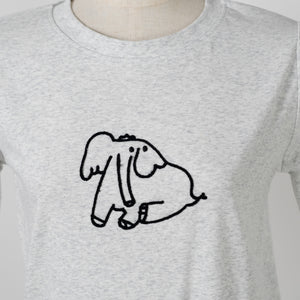 らくがきゾウさんTシャツ (10057454387332)