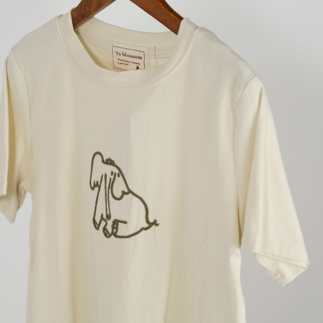 らくがきゾウさんTシャツ (10057454387332)