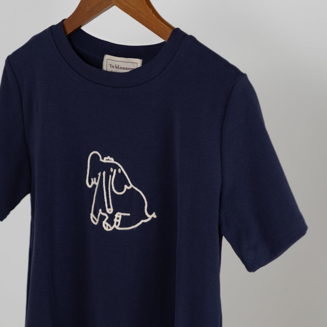 らくがきゾウさんTシャツ (10057454387332)