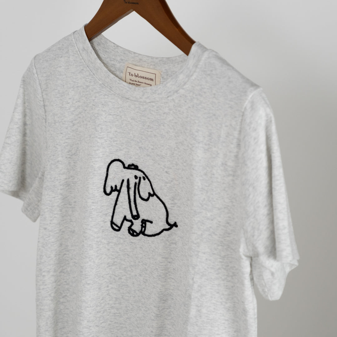 らくがきゾウさんTシャツ (10057454387332)