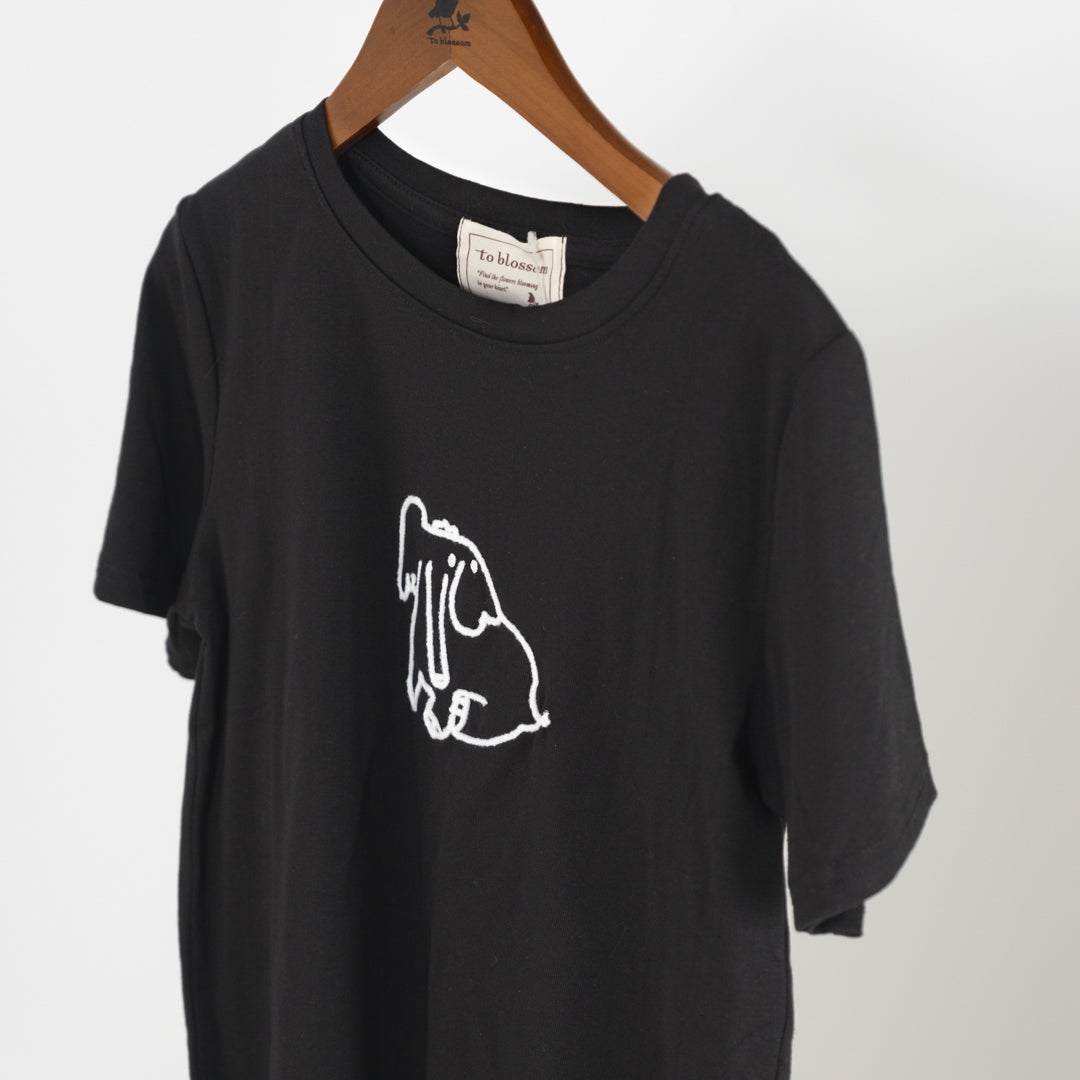 らくがきゾウさんTシャツ (10057454387332)
