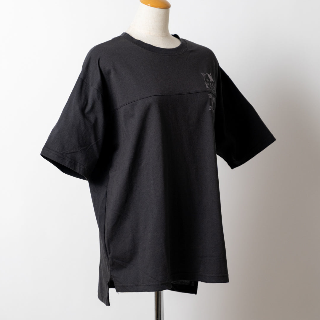 猫刺しゅう入りTシャツ (10060216336516)