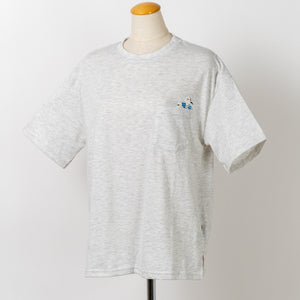 シマエナガポケットTシャツ (10060190908548)