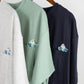 シマエナガポケットTシャツ (10060190908548)