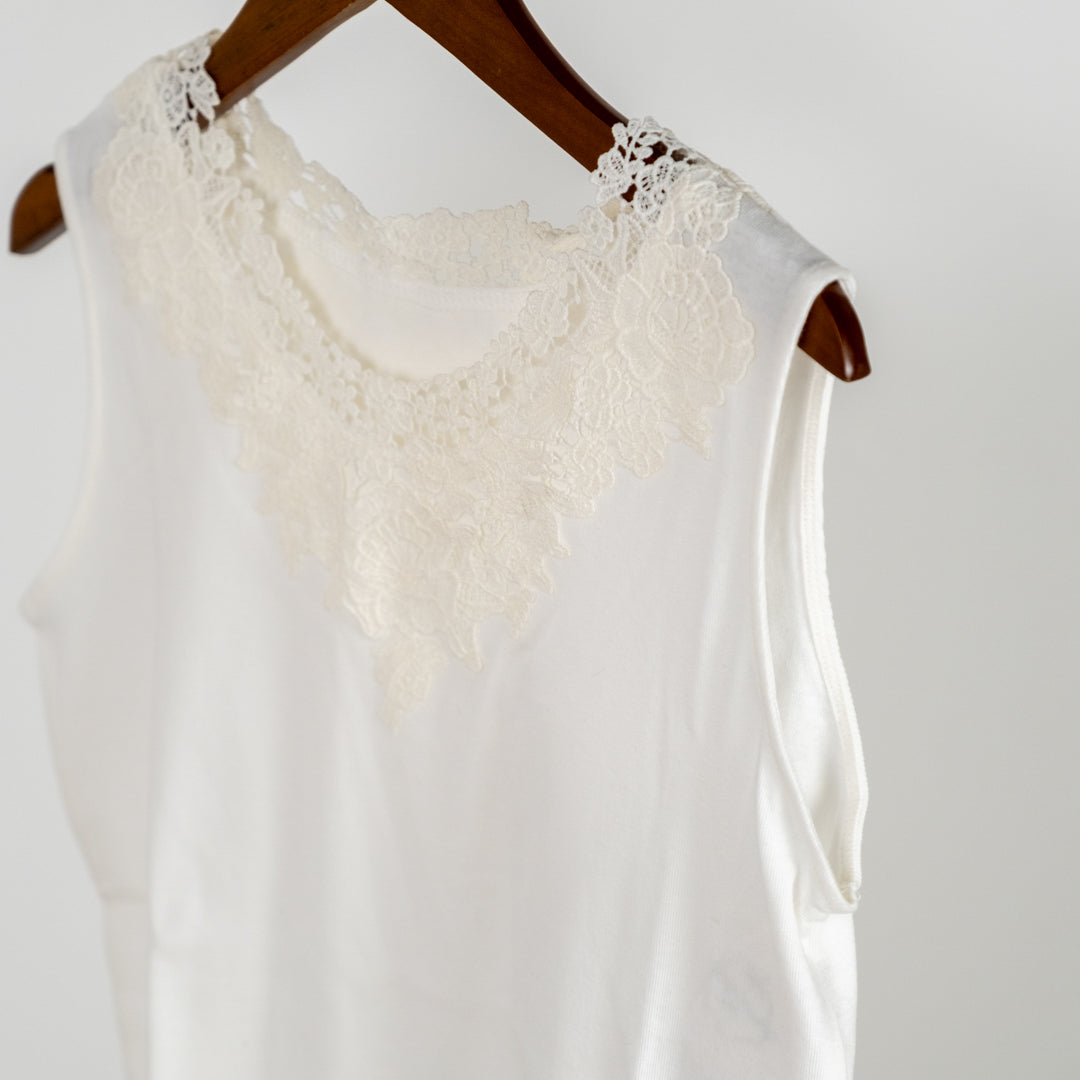 モチーフレースタンクトップ (10068200751236)