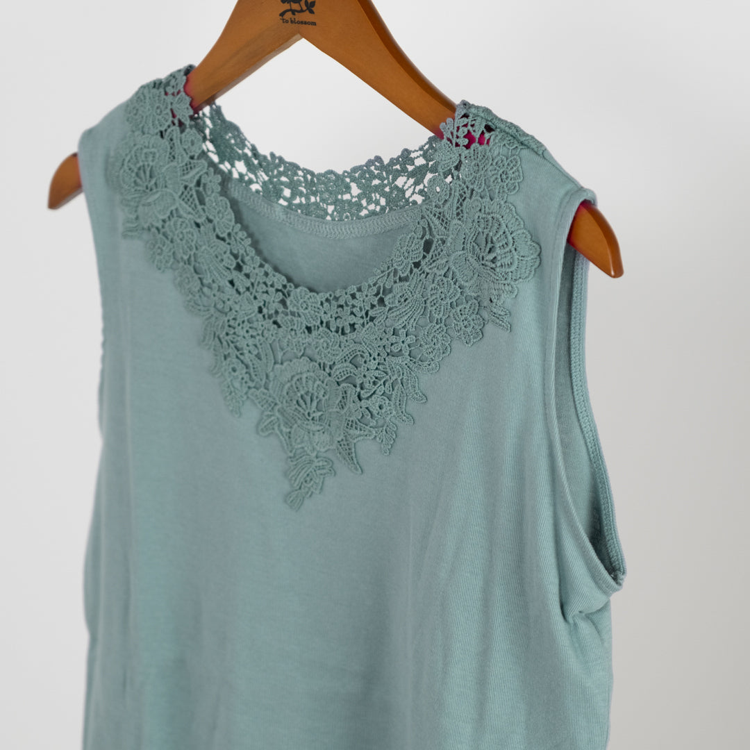 モチーフレースタンクトップ (10068200751236)