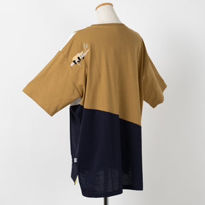 気ままなレッサーパンダ配色Tシャツ (10060285870212)