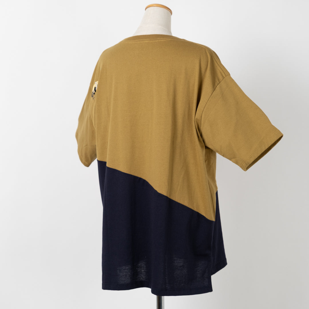 気ままなレッサーパンダ配色Tシャツ (10060285870212)