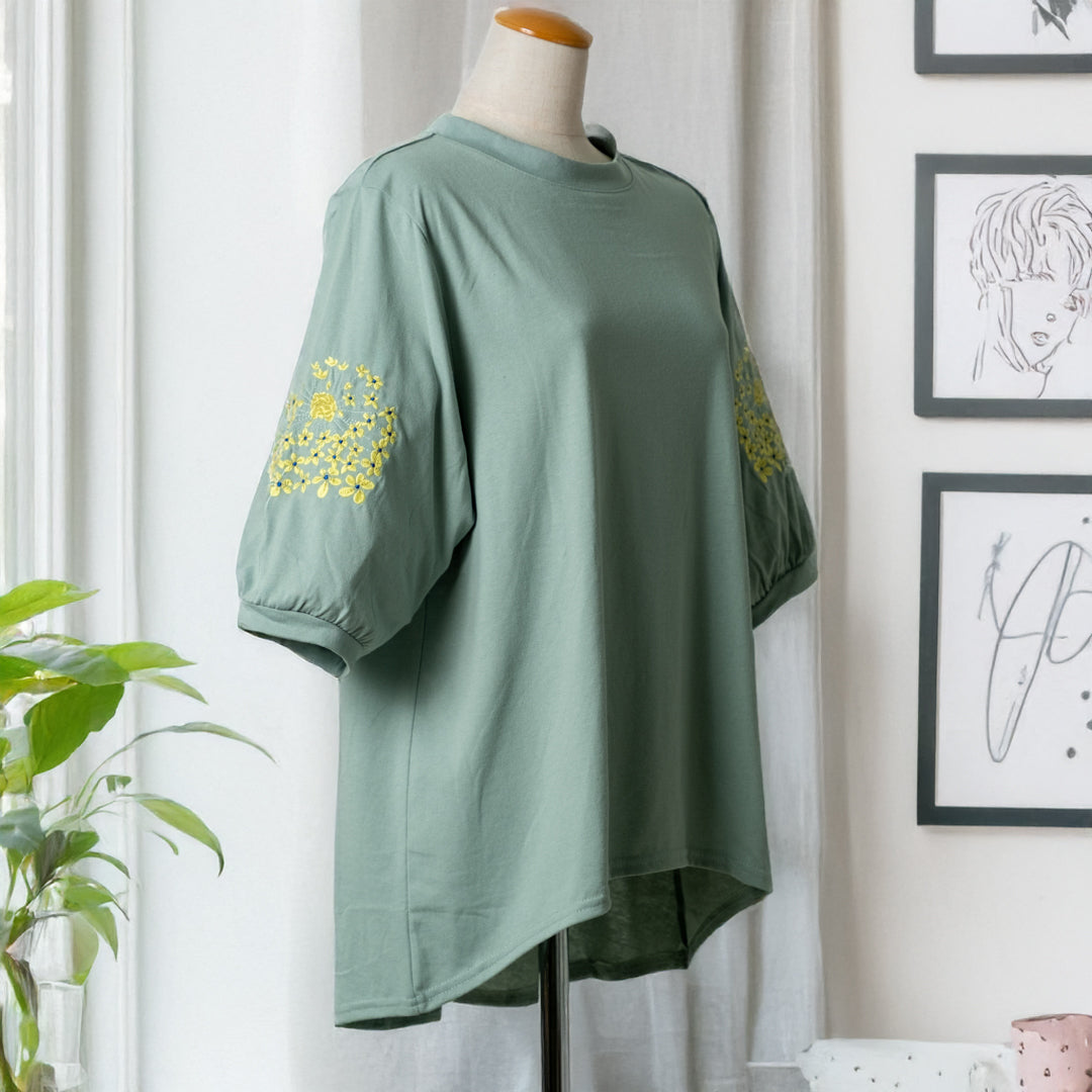 アガパンサス刺しゅうプルオーバー (10060289736836)