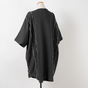 リメイク風ワッフルメローTシャツ (10068261994628)