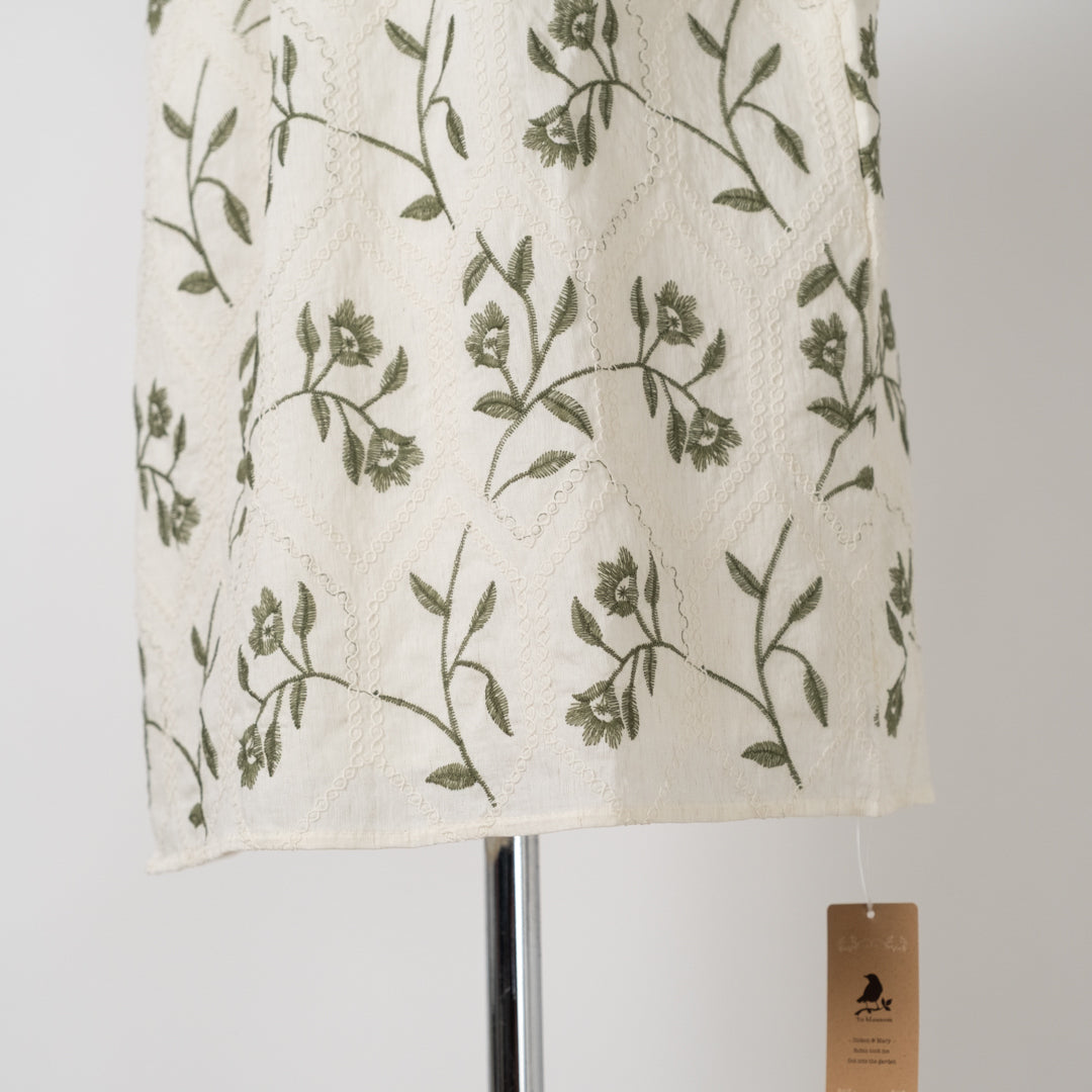 花柄エンブロイダリーブラウス (10069113307268)