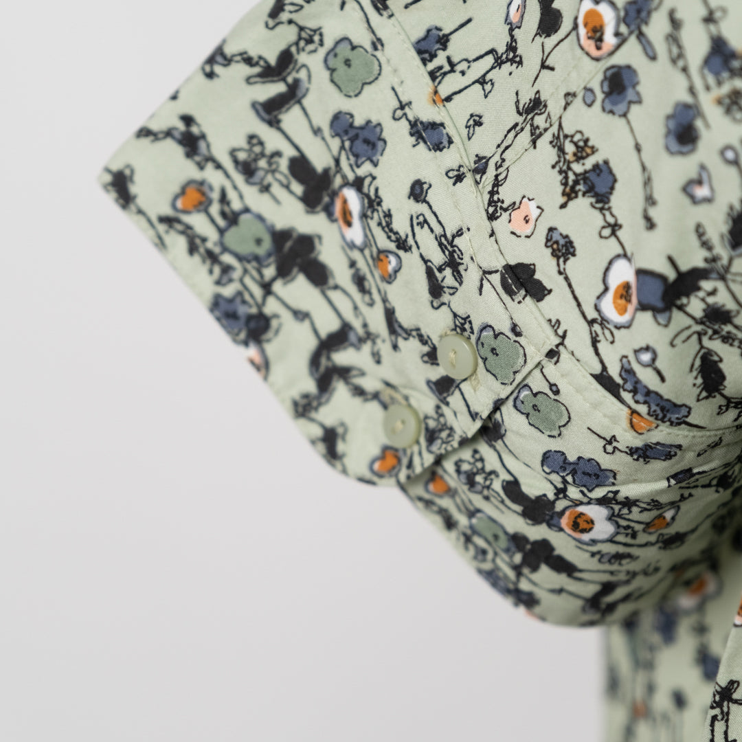 レーヨンプリントシャツ (10069111570564)