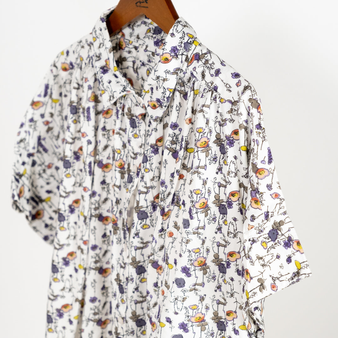 レーヨンプリントシャツ (10069111570564)