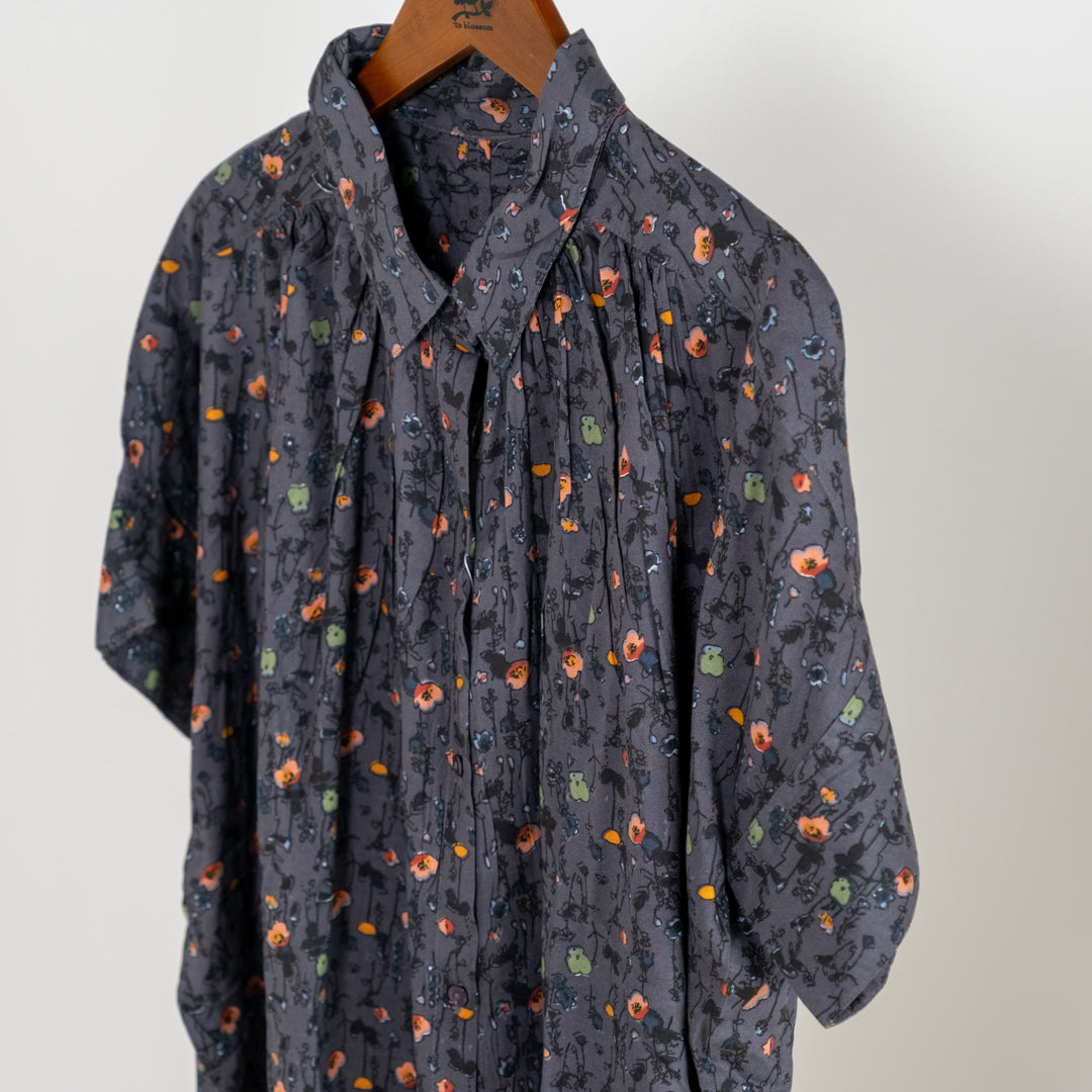 レーヨンプリントシャツ (10069111570564)