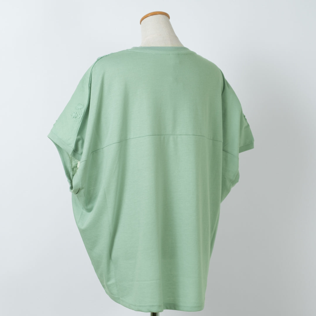 3D刺しゅうバンザイ型Tシャツ (10075226243204)