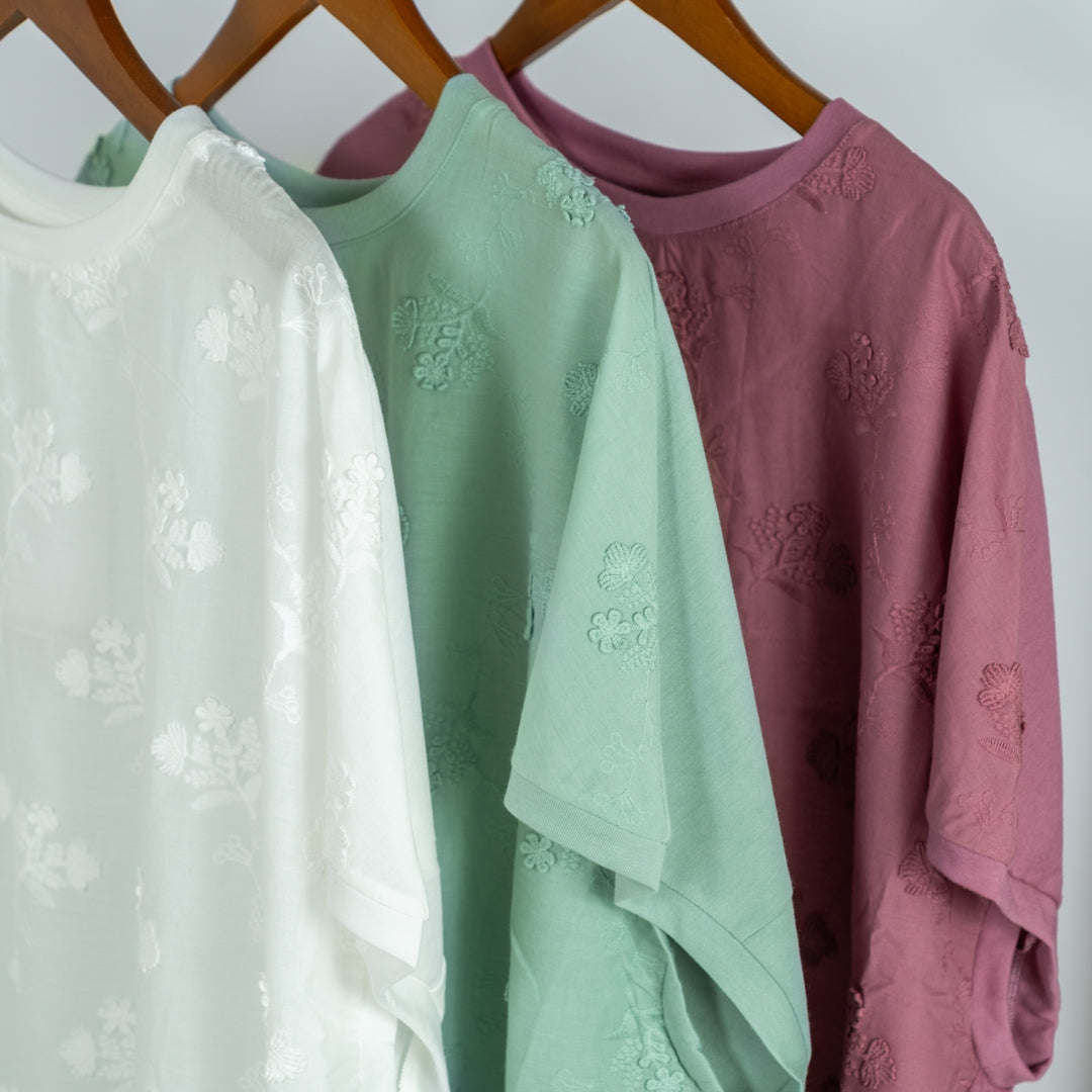 3D刺しゅうバンザイ型Tシャツ (10075226243204)