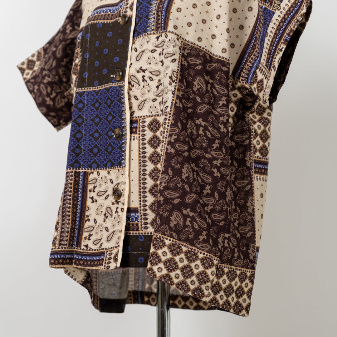 バンダナ柄ブラウス (10080875839620)