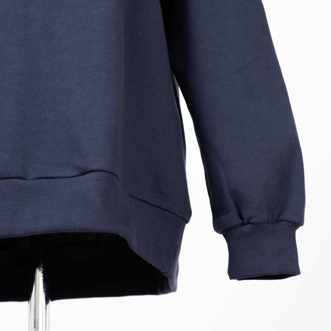 裏毛フラワープルオーバー