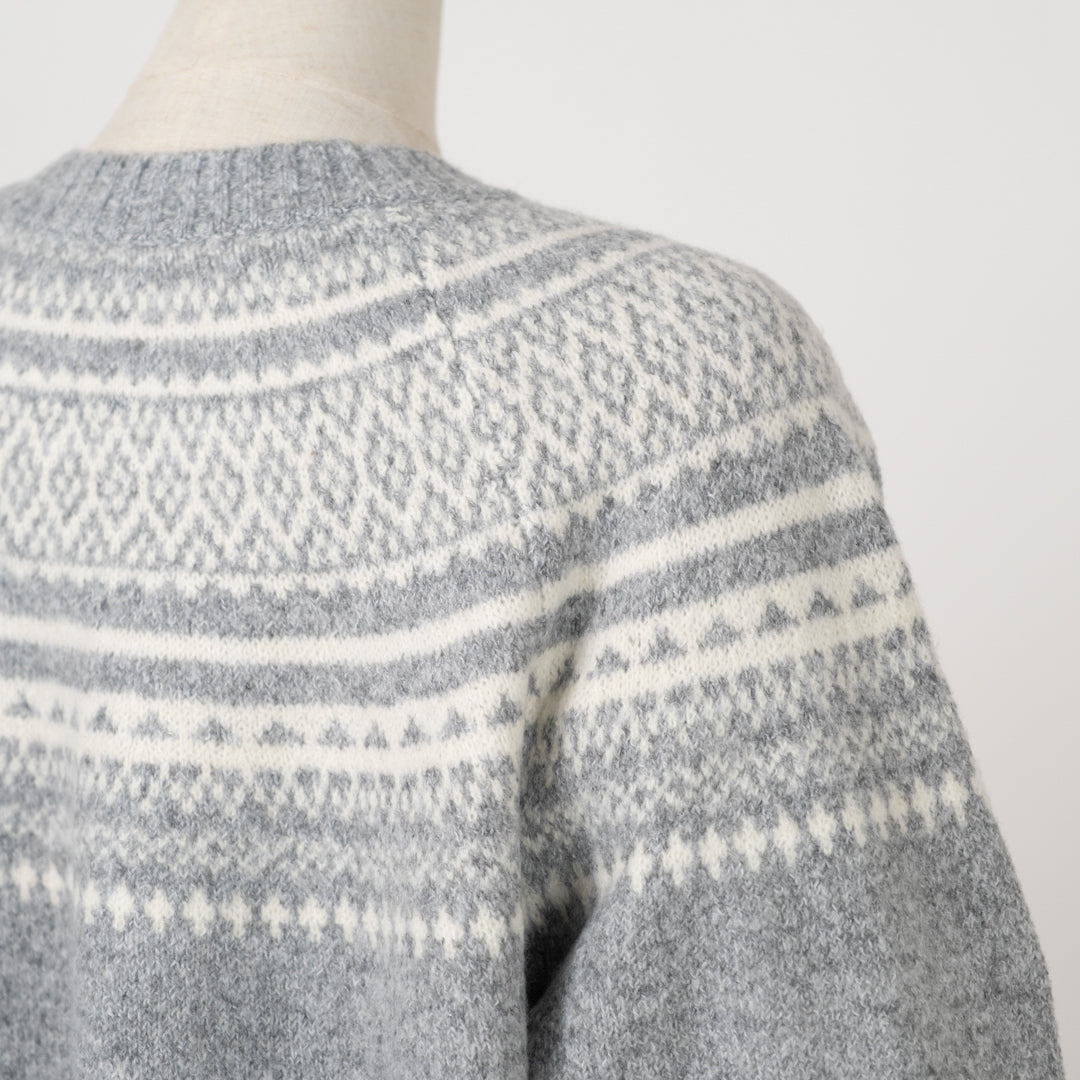 求心柄カーディガン