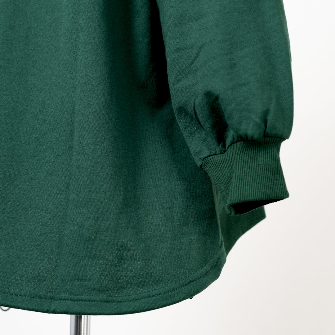 裏毛くまアップリケプルオーバー