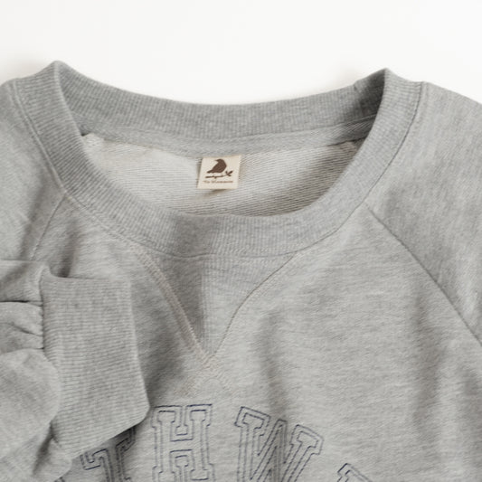 裏毛ロゴ刺しゅう＋猫プルオーバー