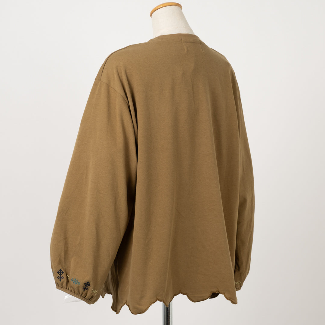 森の陽だまりプルオーバー