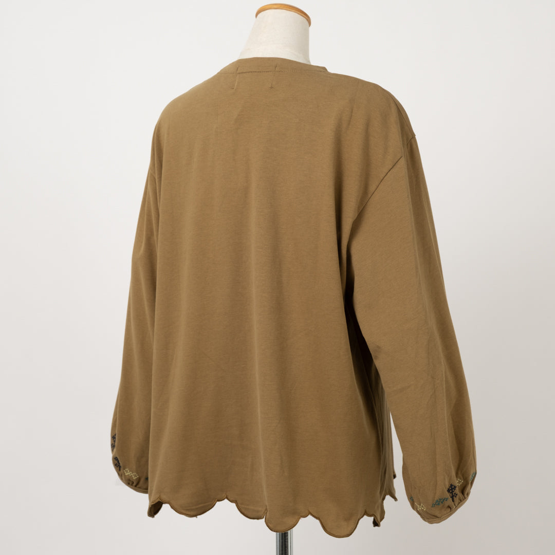 森の陽だまりプルオーバー