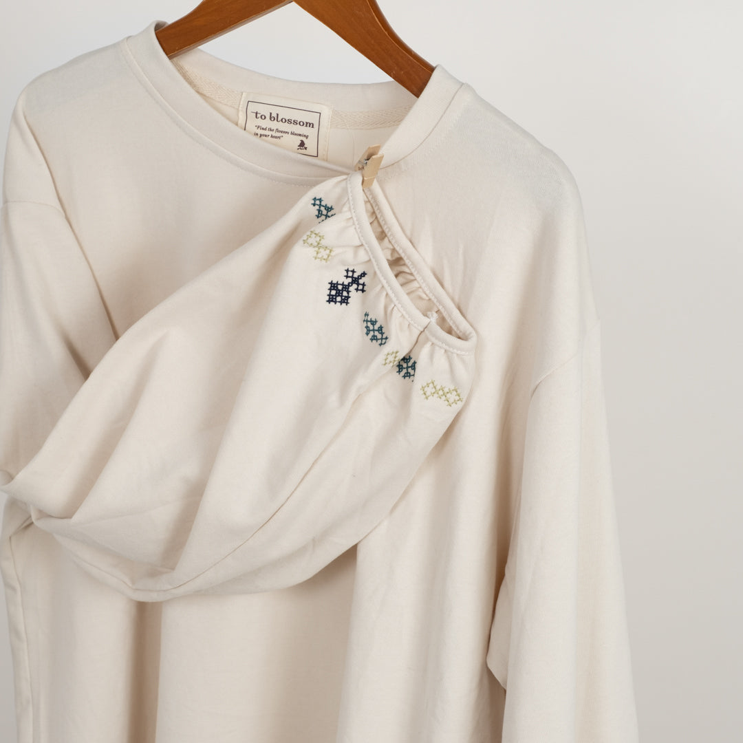 森の陽だまりプルオーバー