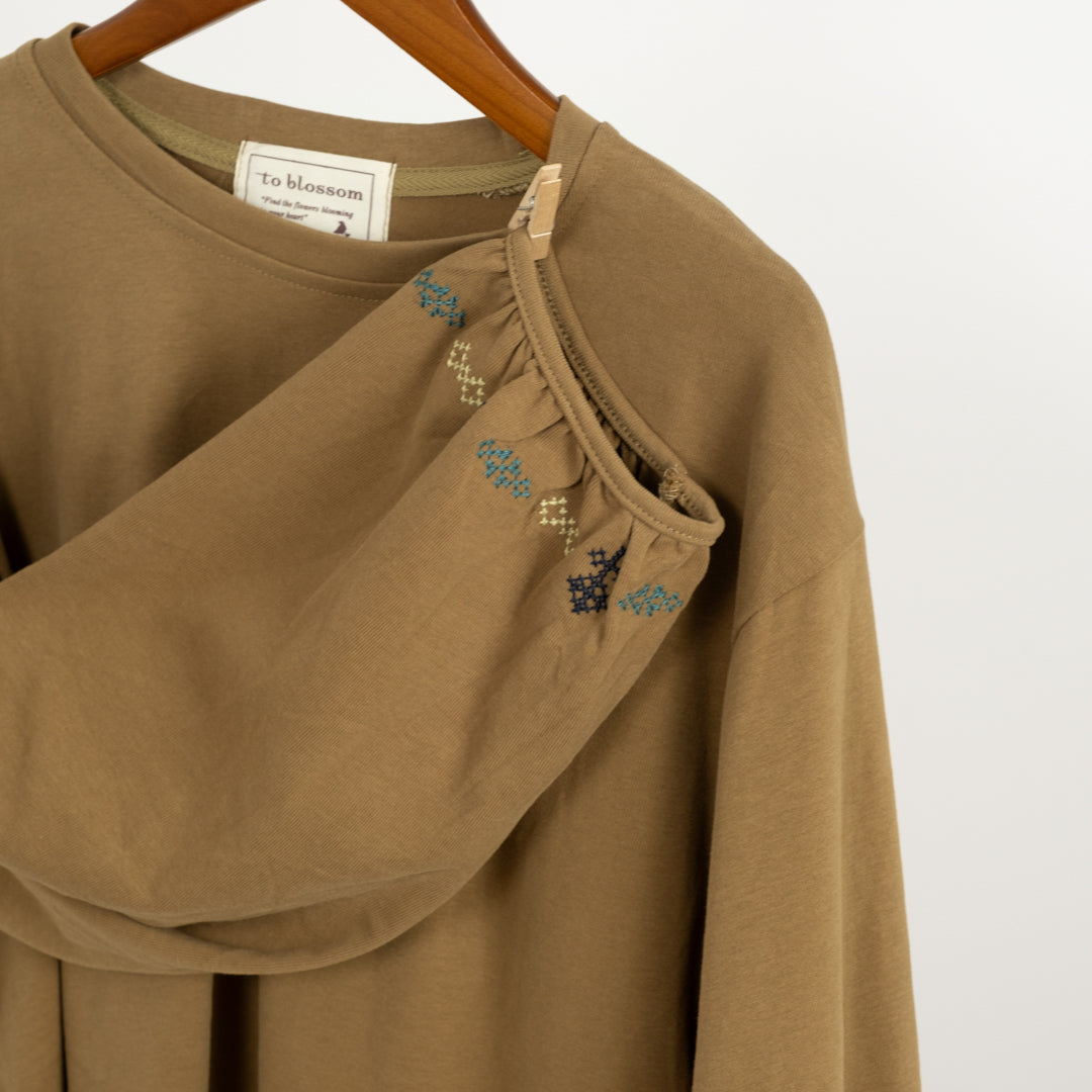 森の陽だまりプルオーバー