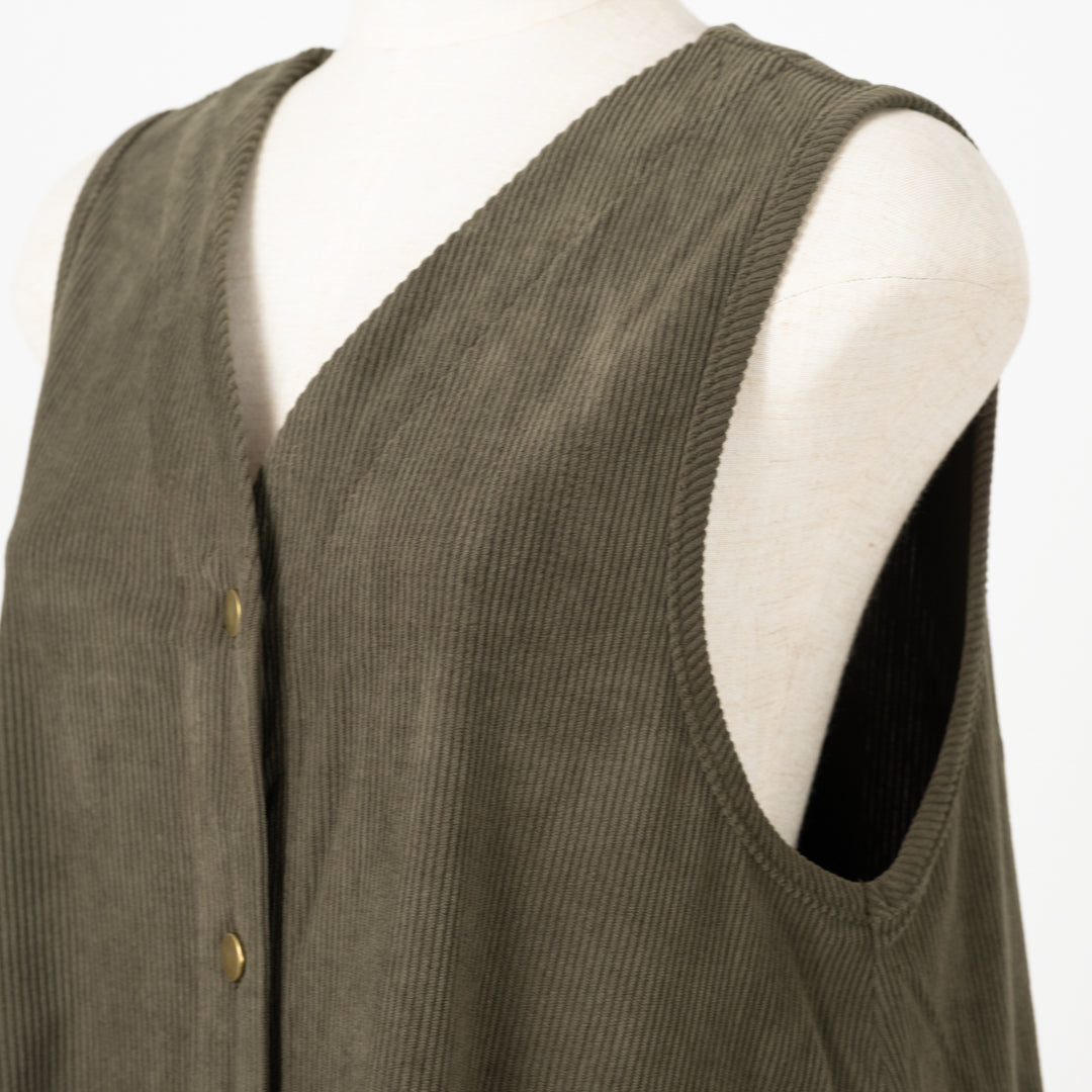 でかポケAラインジャンバースカート