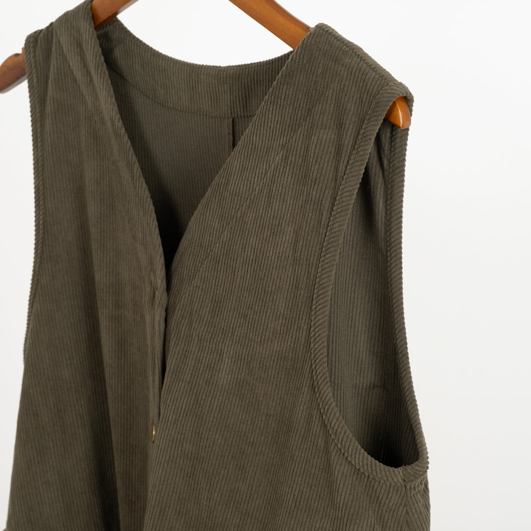 でかポケAラインジャンバースカート