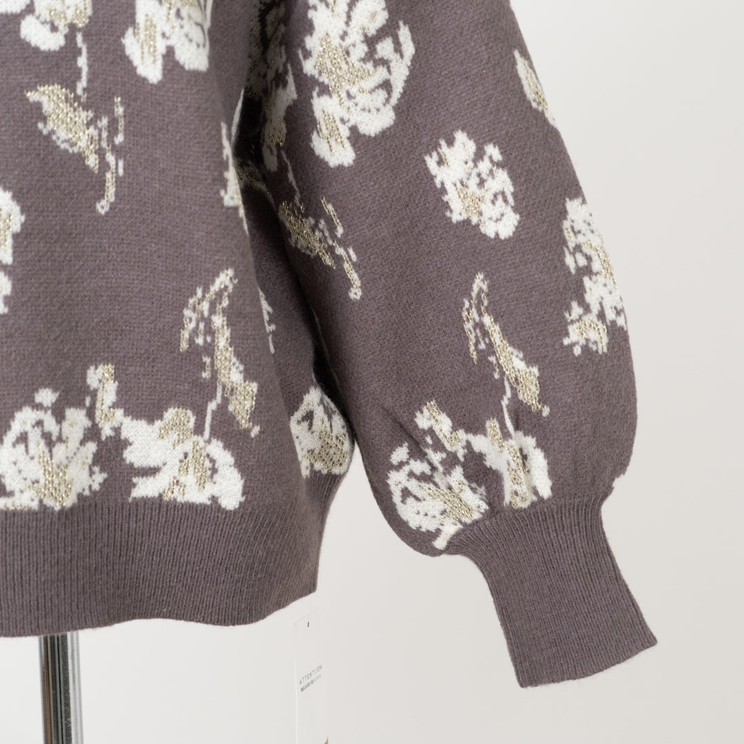 フラワージャガードプルオーバー