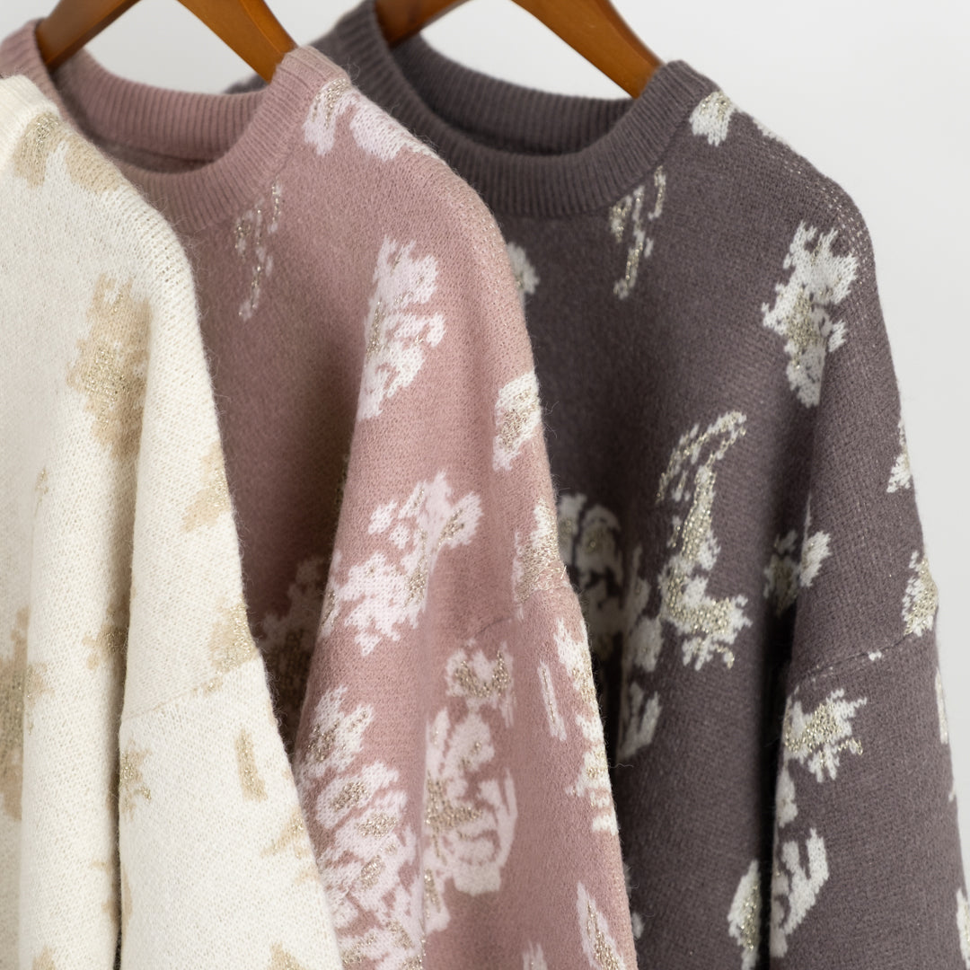 フラワージャガードプルオーバー