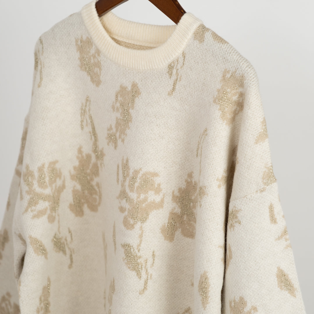 フラワージャガードプルオーバー