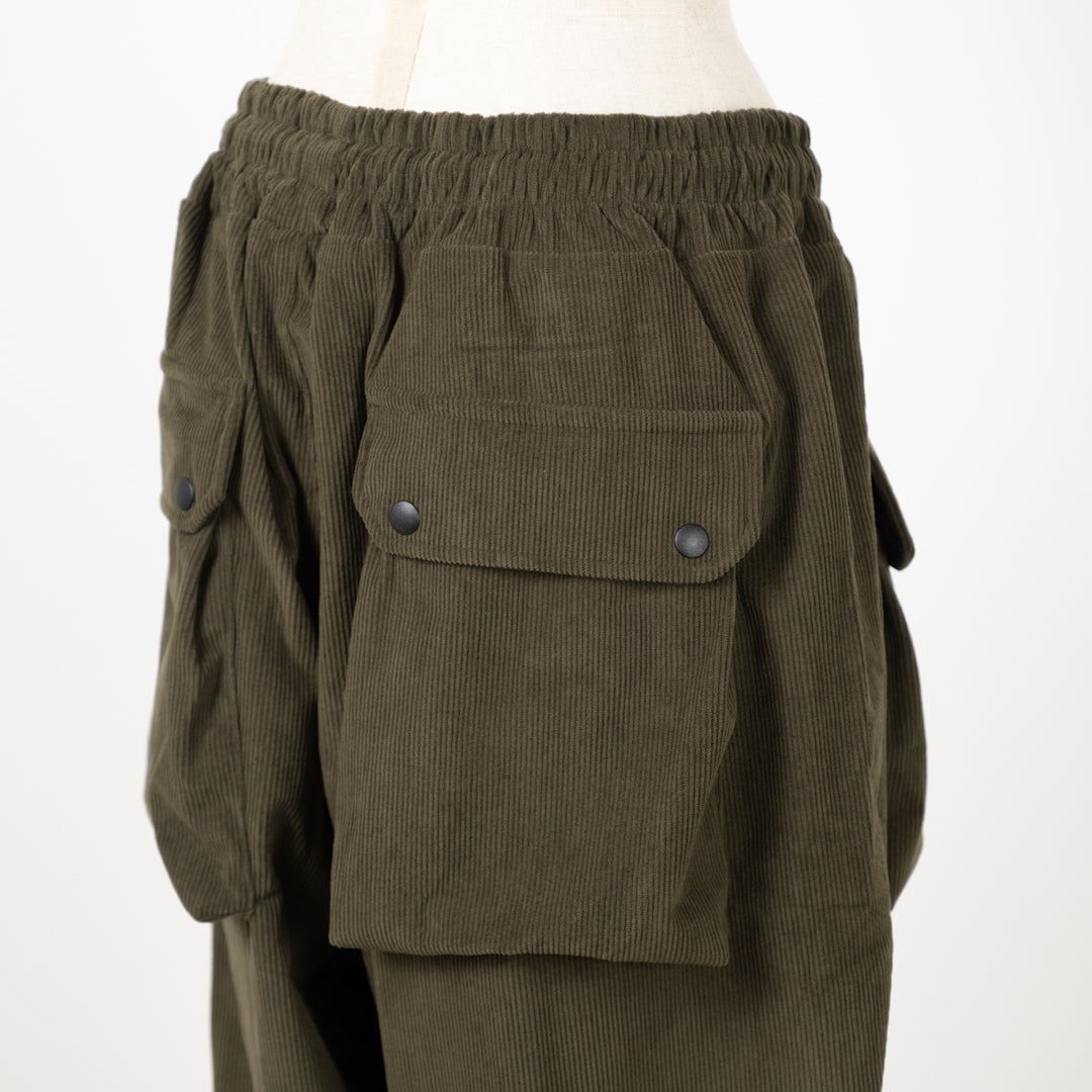 でかポケットコールテンパンツ