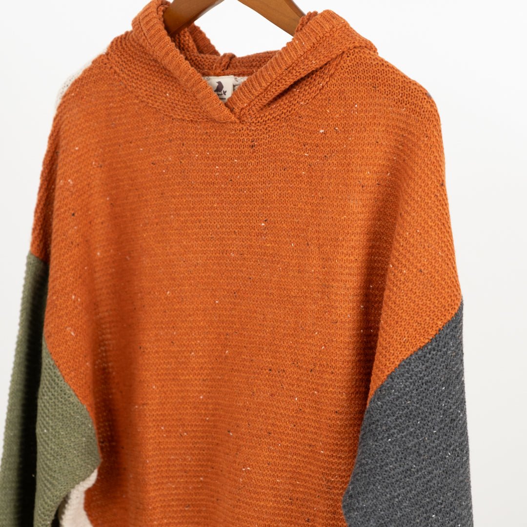 ネップニットパーカー