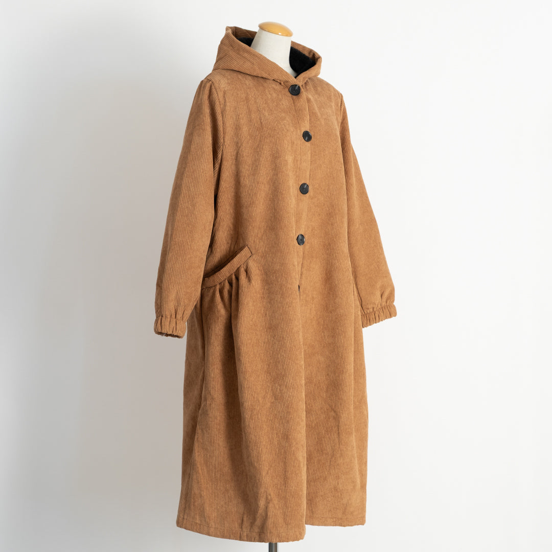 コールテン裏シャギーコート